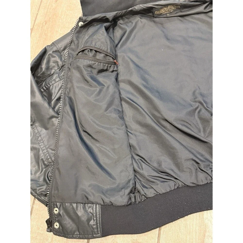 Authentic Vintage 1980s Style Auto Carrera Design Racing Jacket Adult Large - Picture 11 of 14